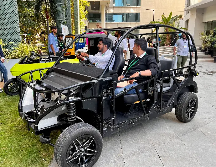 Alice One EV Platform: 4-Seater Electric Quadricycle Working Prototype - Build Your Own EV with Conversion Kits, Motors, and Components